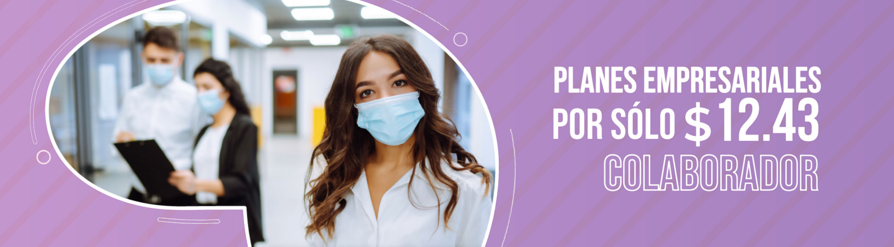 Planes Empresariales por sólo $12.43. Colaborador